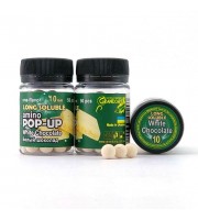 Long Soluble Amino POP-UP one-flavor WHITE CHOCOLATE (БIЛИЙ ШОКОЛАД) Ø10 мм